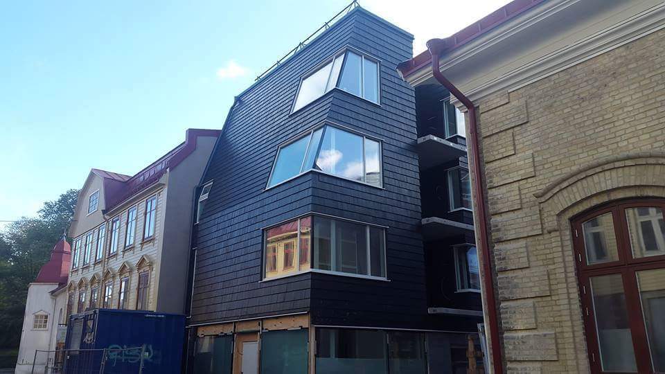 9. Svarta huset på allmänna vägen i Göteborg 