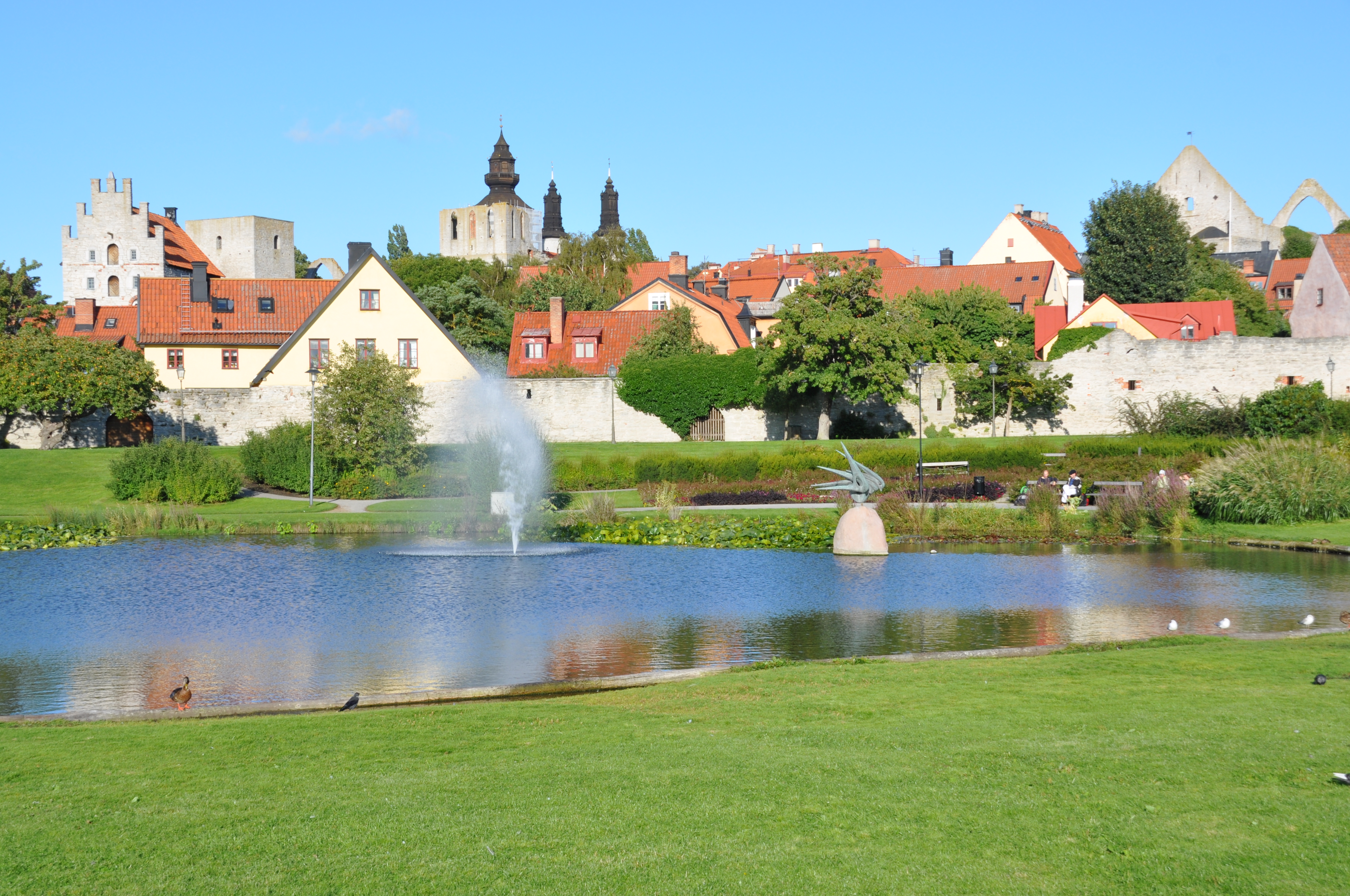 Är Visby Sveriges vackraste stad?