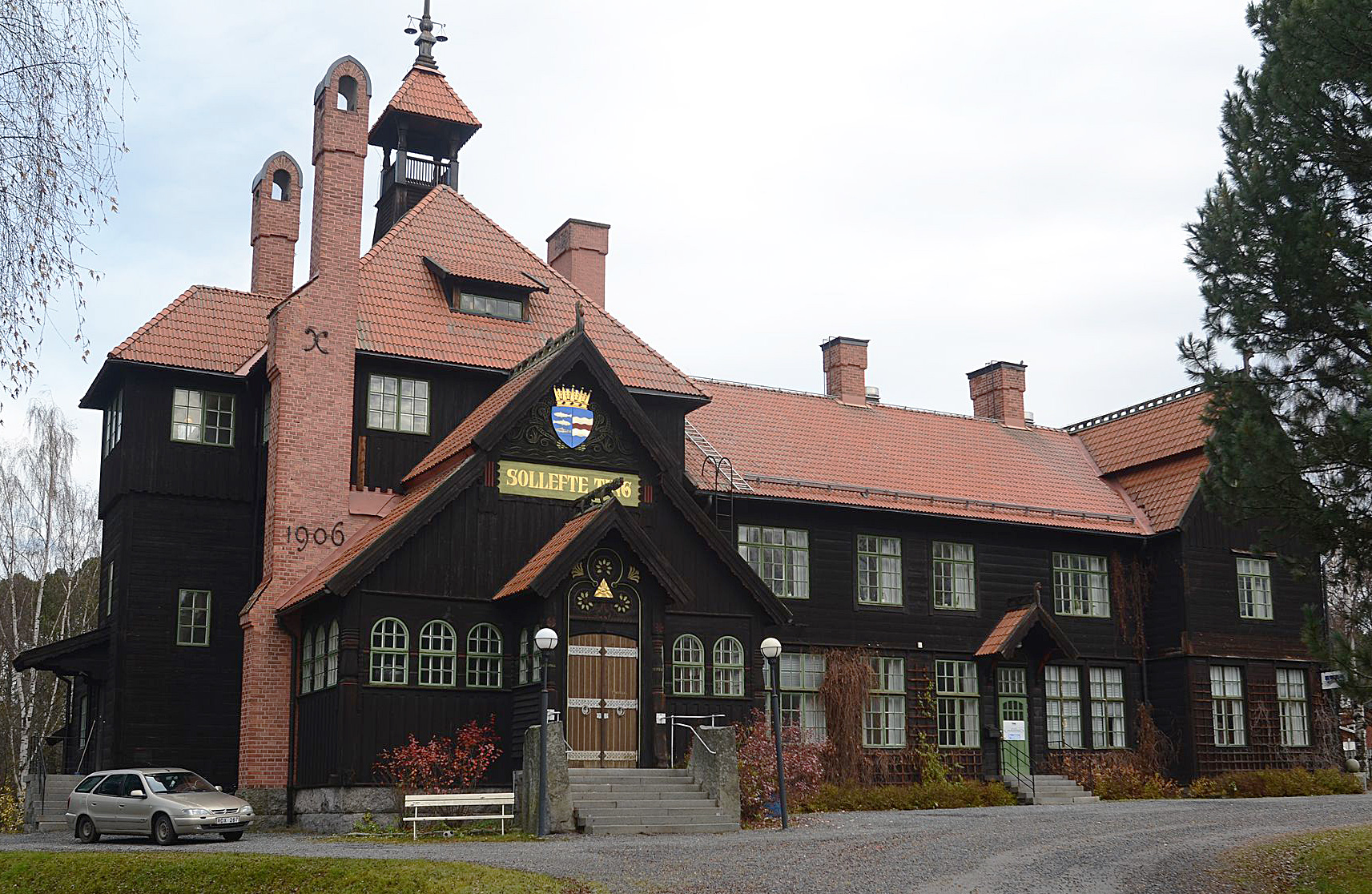 Tingshuset är Sollefteås vackraste byggnad.