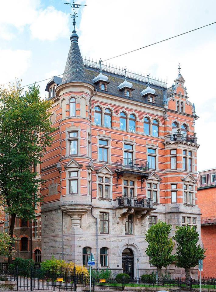 Viktoriagatan 15A är en av Göteborgs vackraste byggnader.