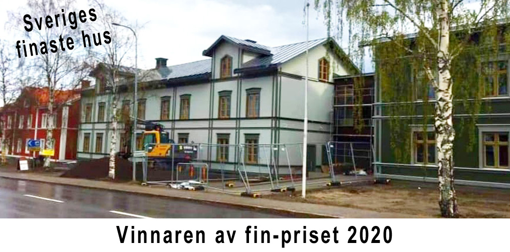 Vinnare av Arkitekturupprorets finpris 2020 blev alltså Trygghetsboendet Stenebos tre nya hus i Järvsö