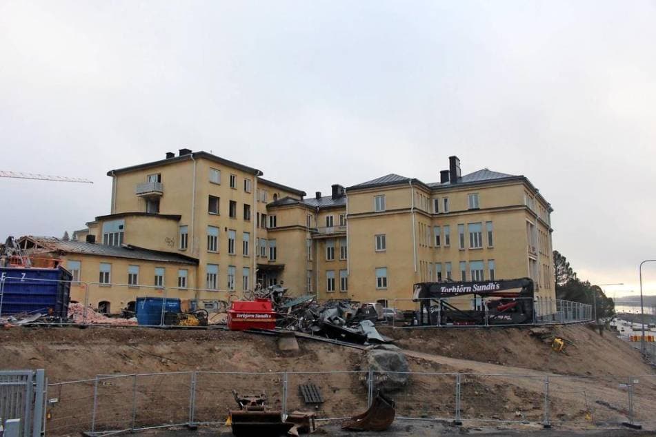 Umeå lasarett revs 2018