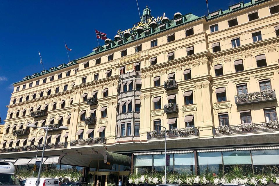 Grand Hotel är en av Stockholms vackraste byggnader.