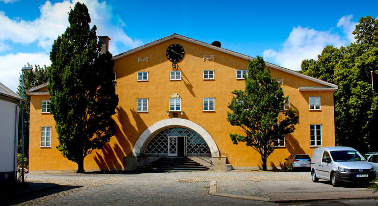 Tingshuset är Sölvesborgs vackraste byggnad.