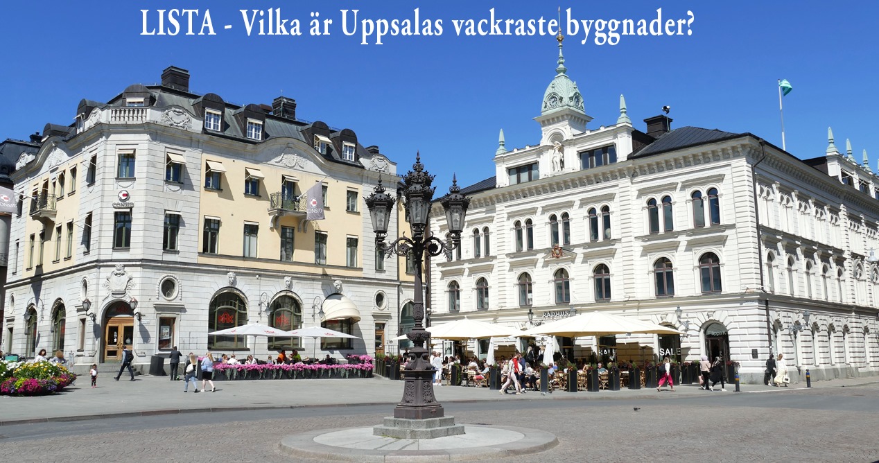 Lista - Uppsalas vackraste byggnader.