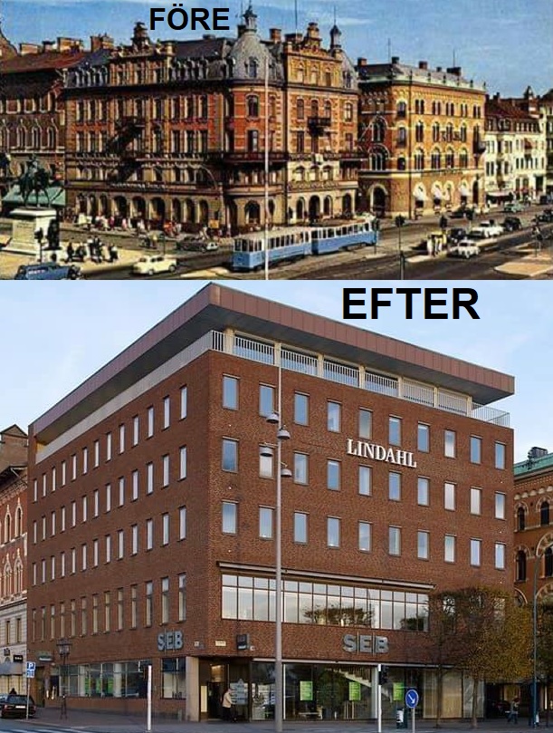 Är Skandinaviska bankens palats (även kallat SEB-huset eller Lindahl-huset) i Helsingborg Sveriges fulaste byggnad genom tiderna?