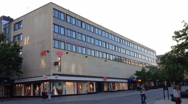 Hotell Clarion är en av Västerås fulaste byggnader.