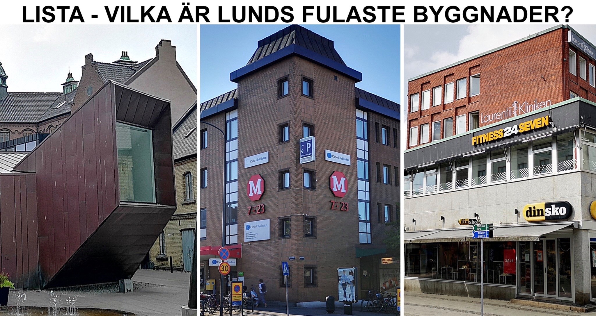 Lista - Lunds fulaste byggnader.