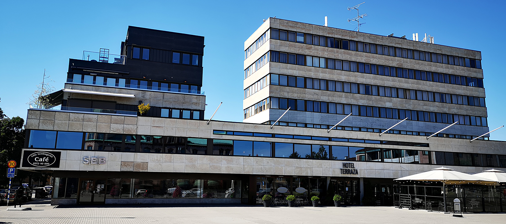 Hotell Terraza är Ljungbys fulaste byggnad.