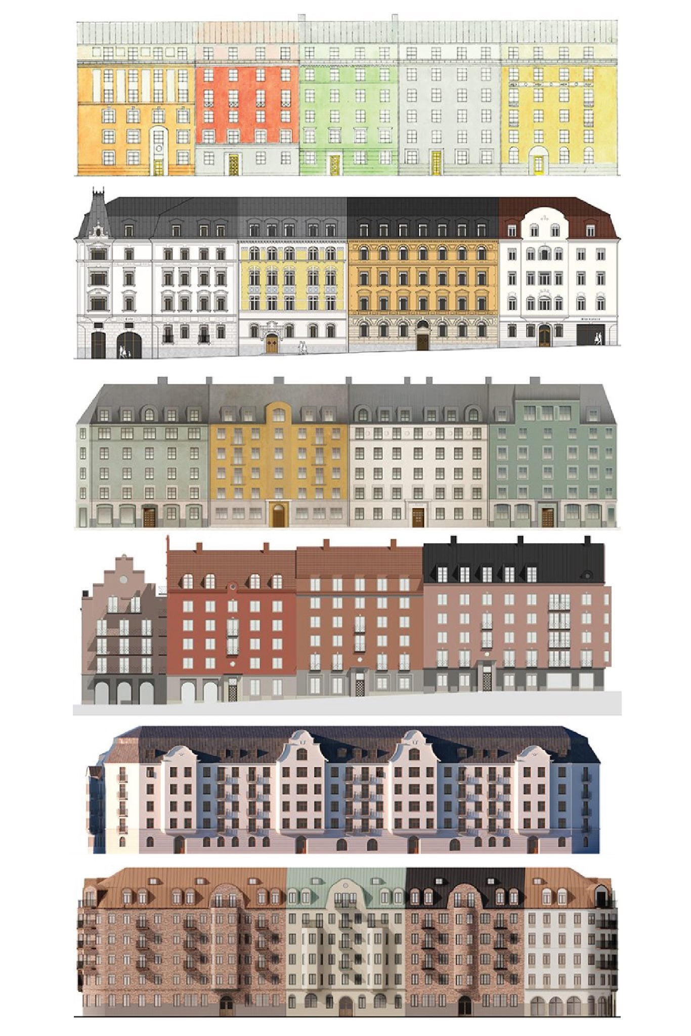 Klassisk arkitektur i Upplands Väsbys arkitekturtävling. Arkitekterna bakom förslagen offentliggörs i slutet av april 2020
