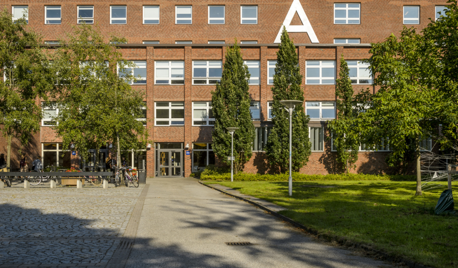Huvudbyggnaden till Lunds arkitekturutbildning