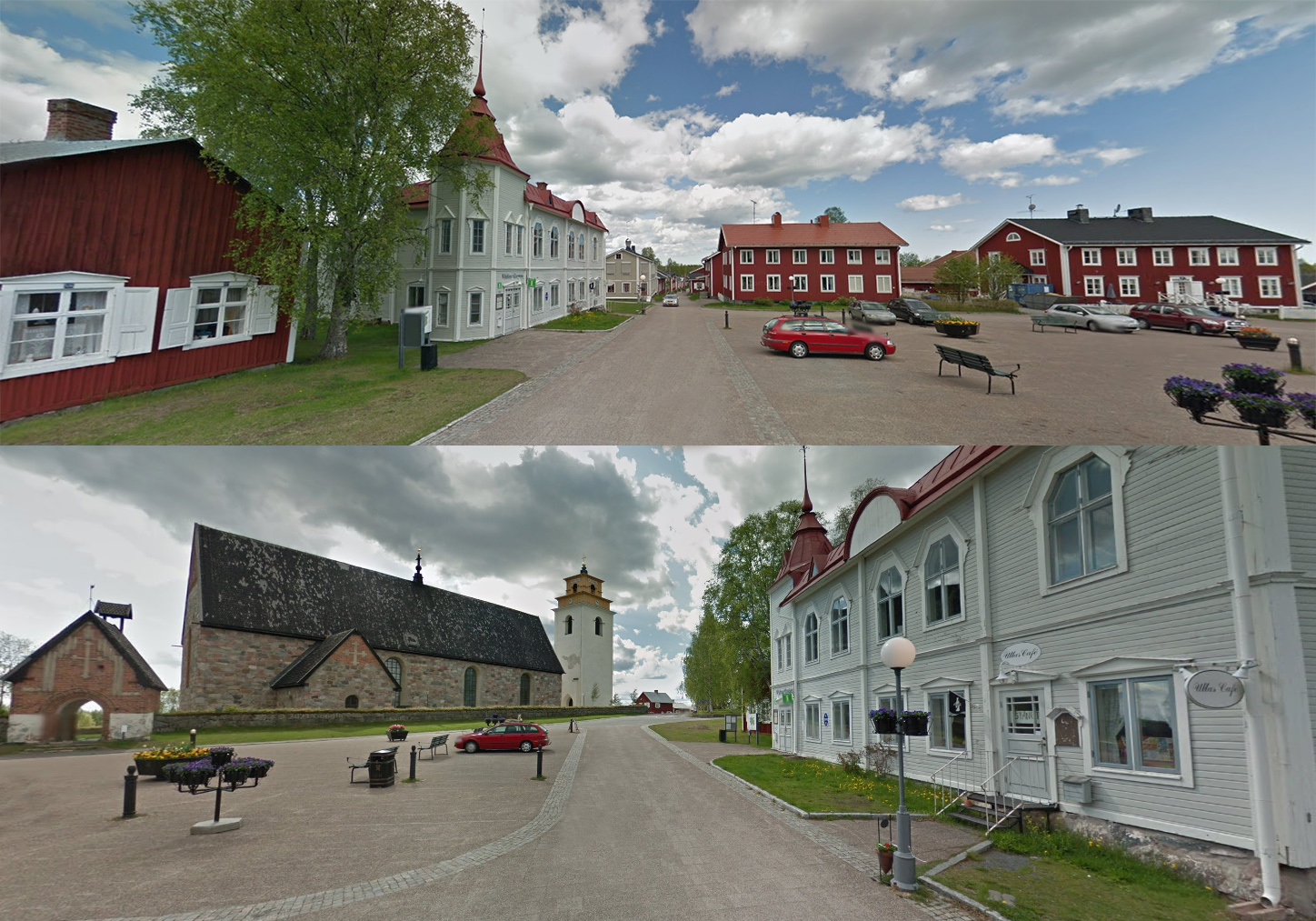 Luleås kyrkotorg i Gammelstad är Sveriges femtonde vackraste torg.