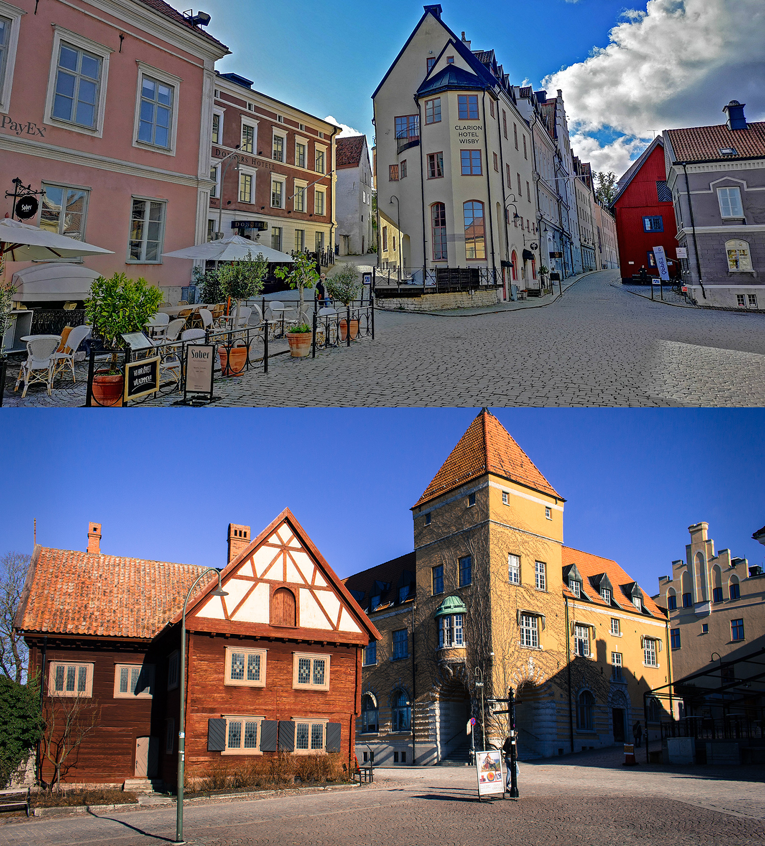 Donners plats i Visby är Sveriges tjugosjunde vackraste torg.