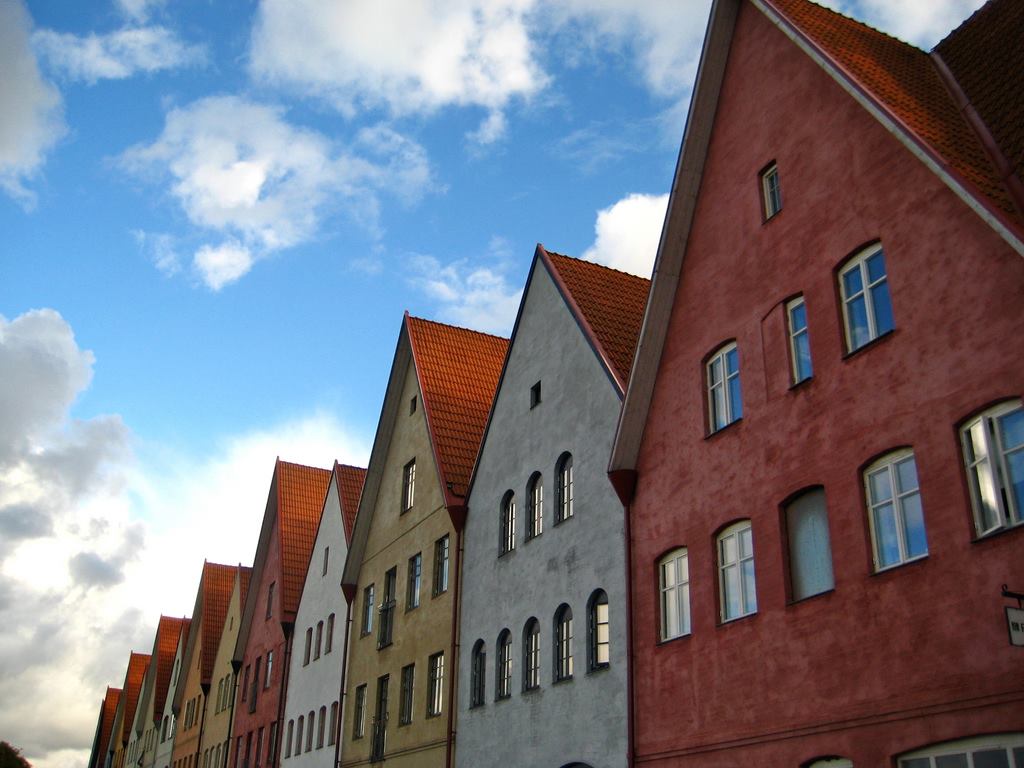 Jakriborg är Sveriges mest färgglada bostadsområde.