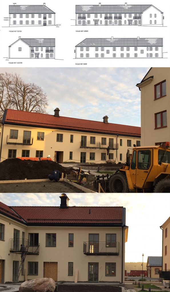 Är de nya lägenheterna i centrala Nora Sveriges vackraste nyproduktion?