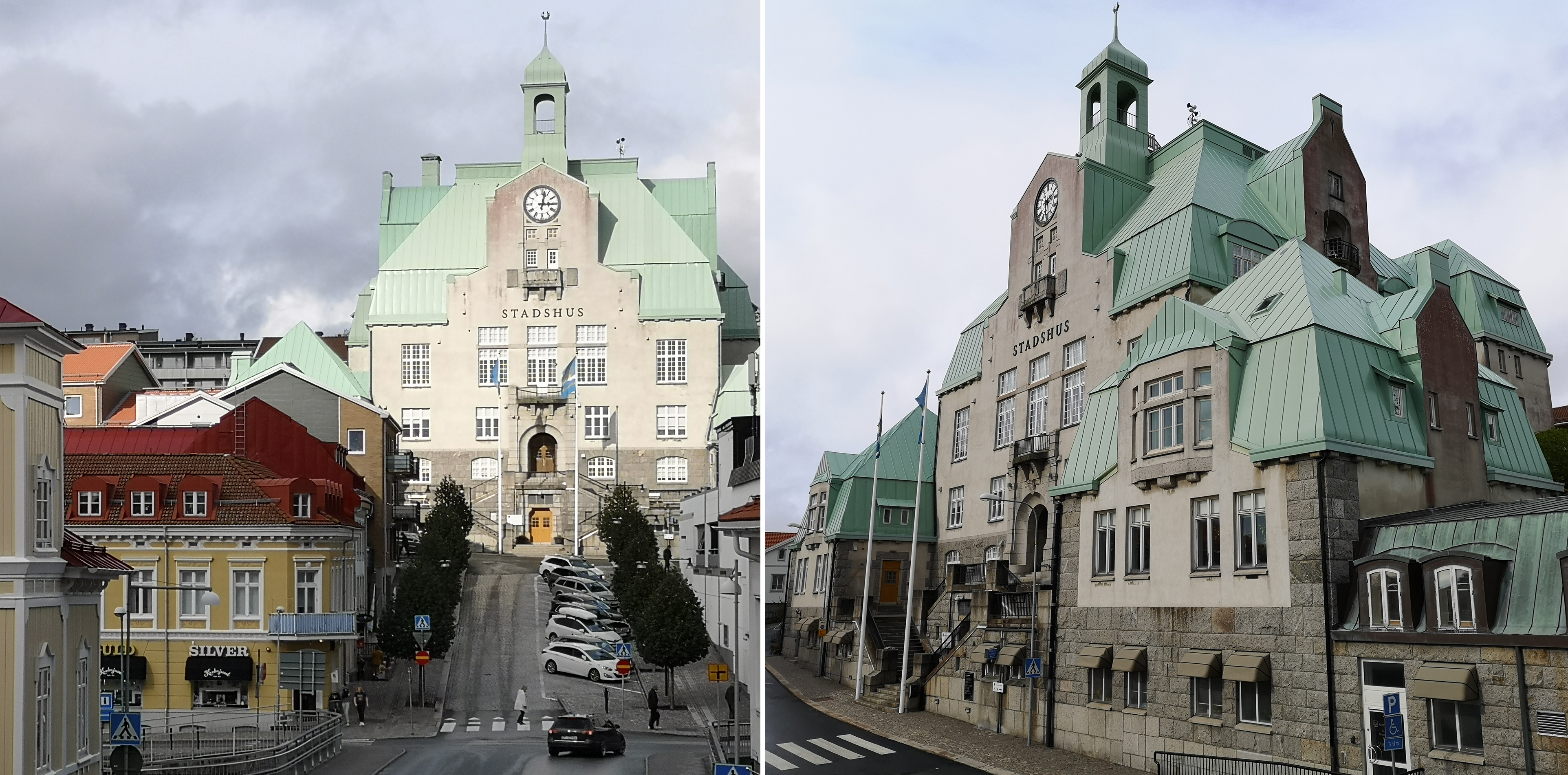 Stadshuset i Strömstad är Sveriges sextioåttonde vackraste byggnad genom tiderna.