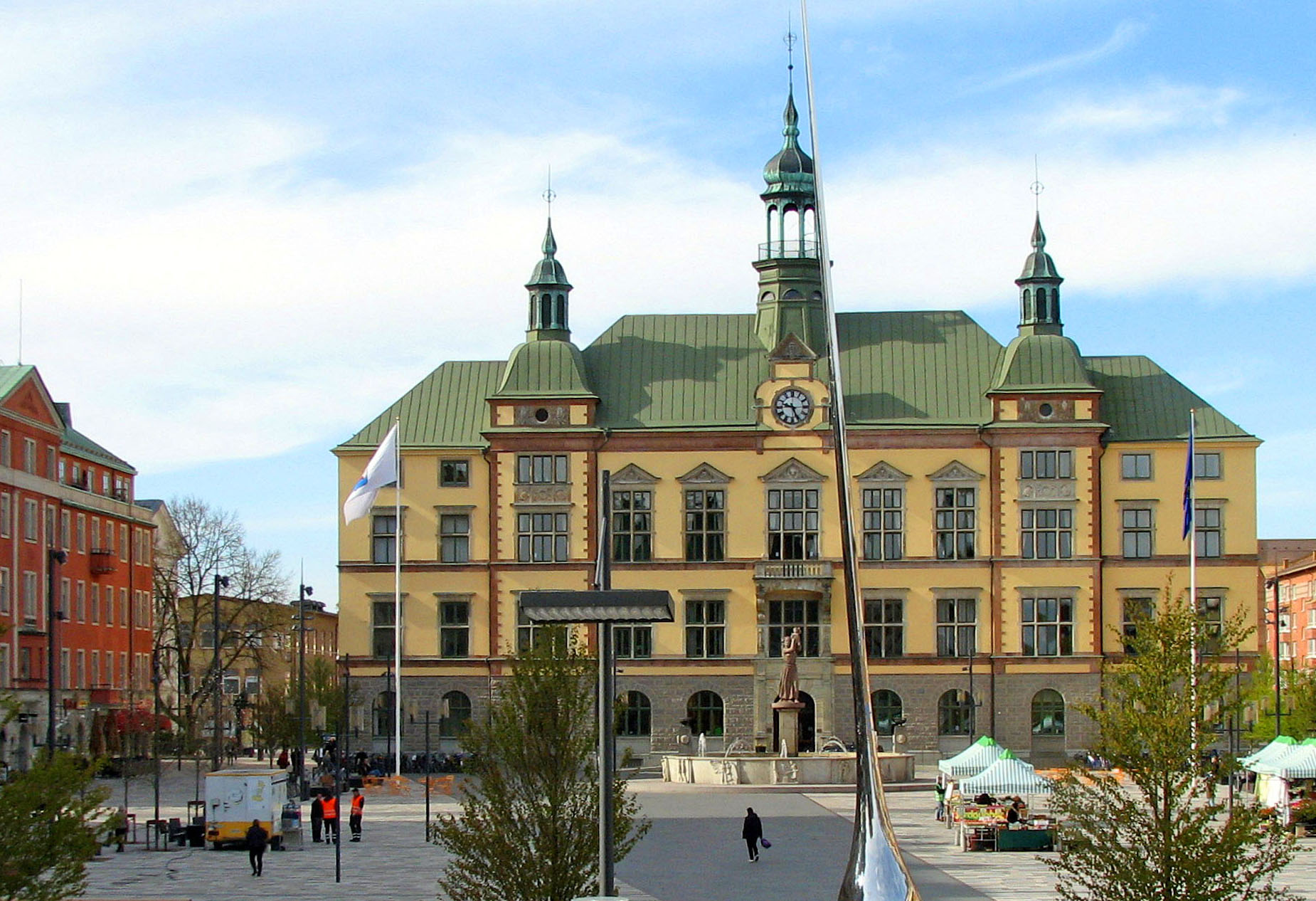 Stadshuset är Eskilstunas vackraste byggnad.