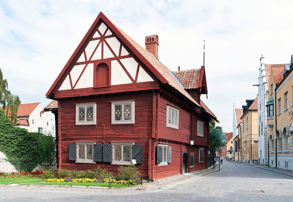 Burmeisterska huset är Visbys tredje vackraste byggnad.