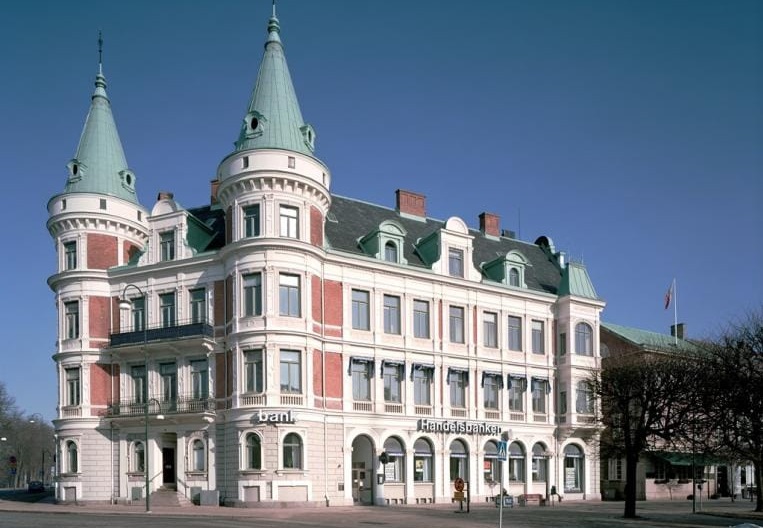 Handelsbanken är Landskronas näst vackraste byggnad.