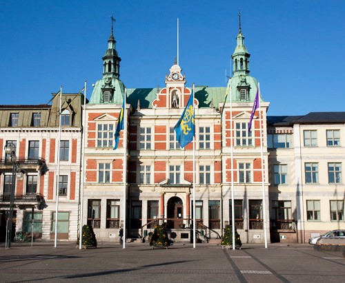 Rådhuset är en av Kristianstads vackraste byggnader.