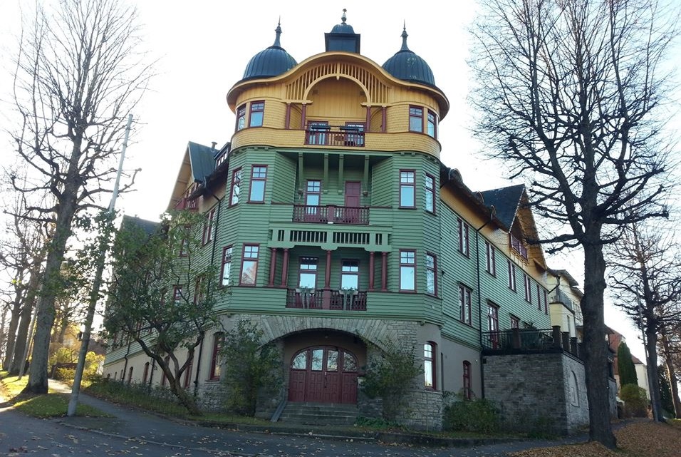 Stora pensionatet är Norrköpings näst vackraste byggnad.
