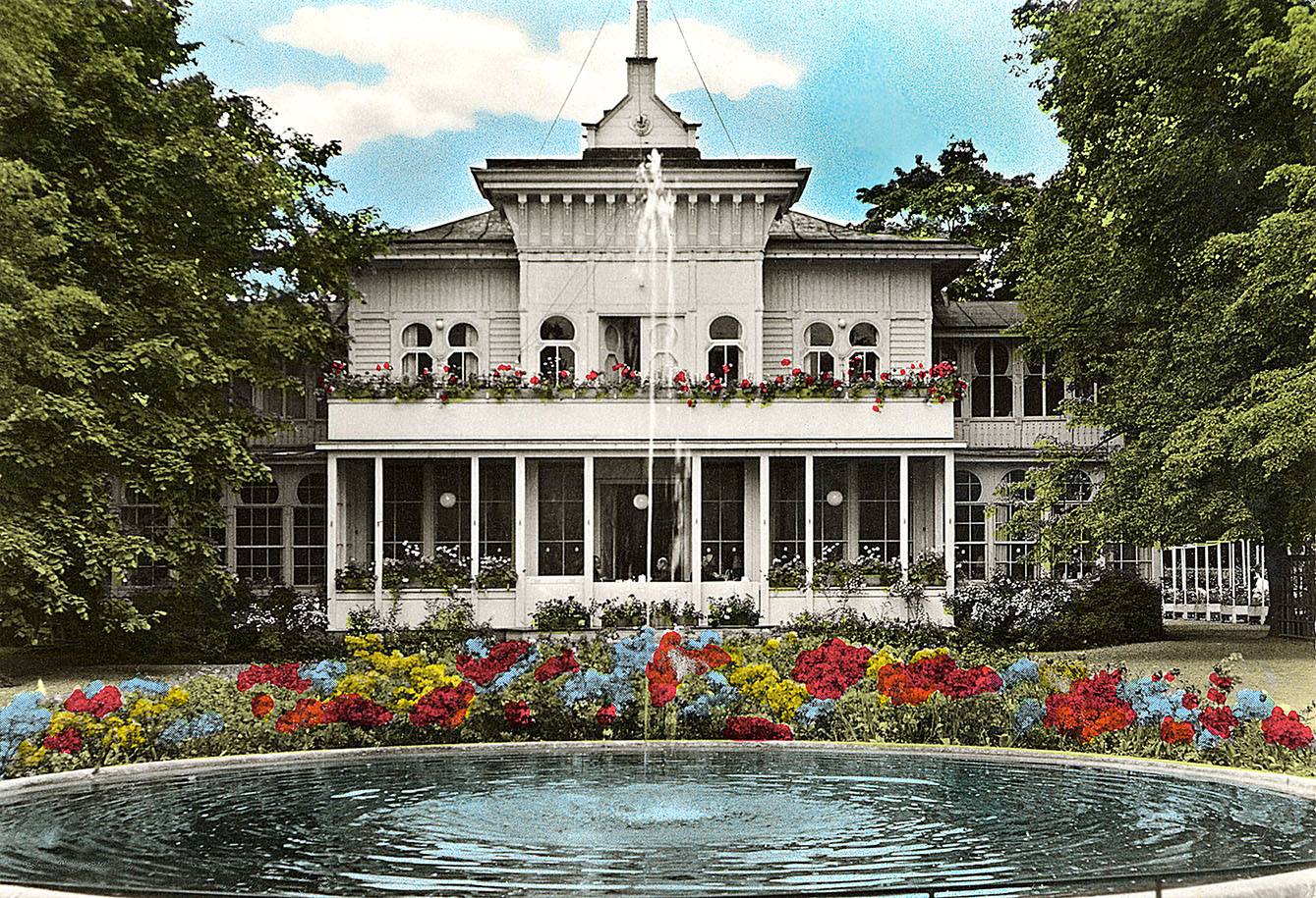 Trädgårdsföreningens restaurang var en av Linköpings vackraste byggnader.