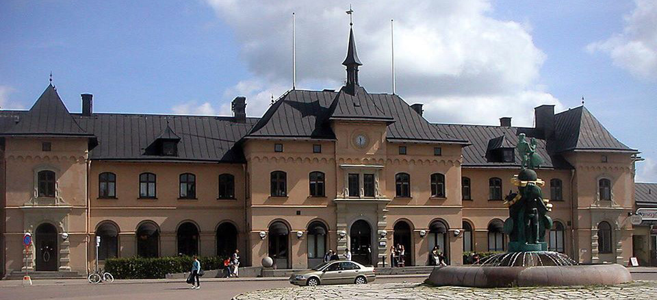 Den gamla centralstationen är en av Uppsalas vackraste byggnader.