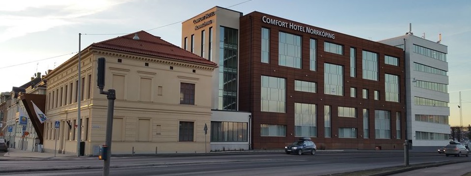 Comfort Hotel är en av Norrköpings fulaste byggnader.