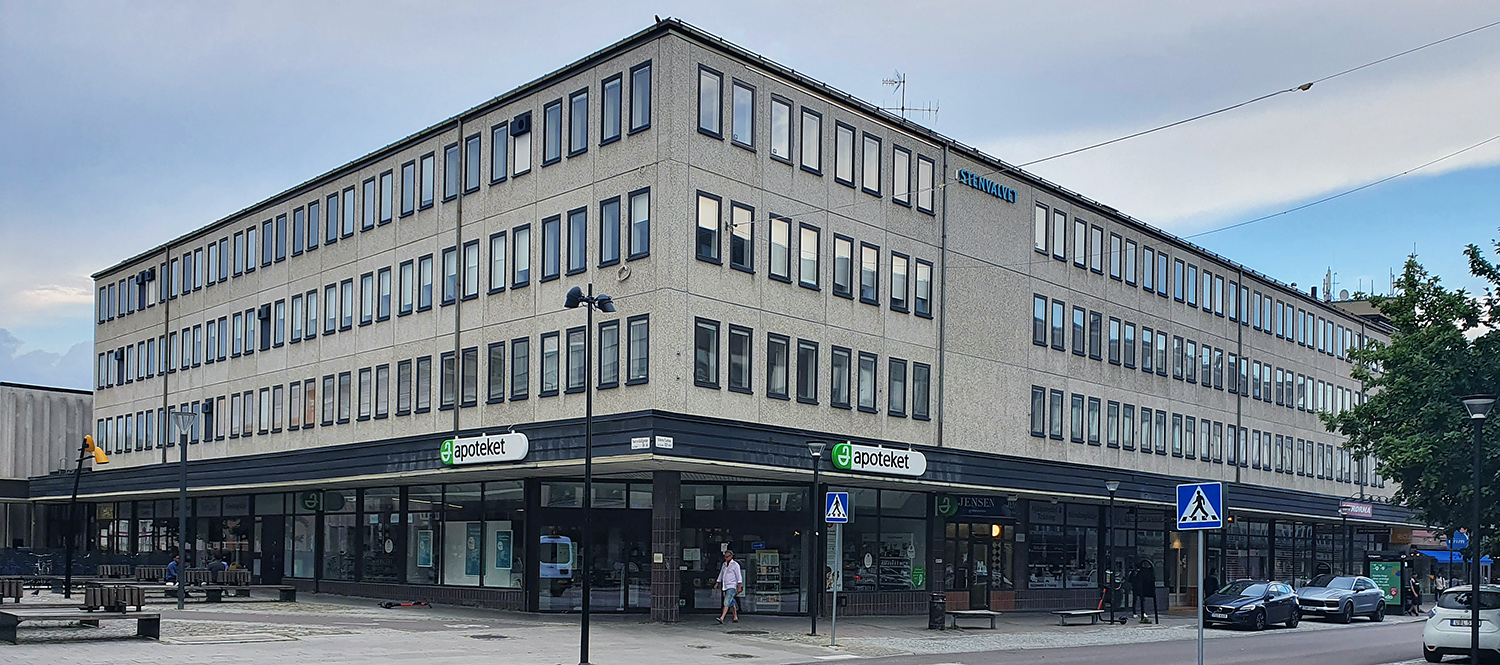 Kvarteret Livia 15 är en av Västerås fulaste byggnader.