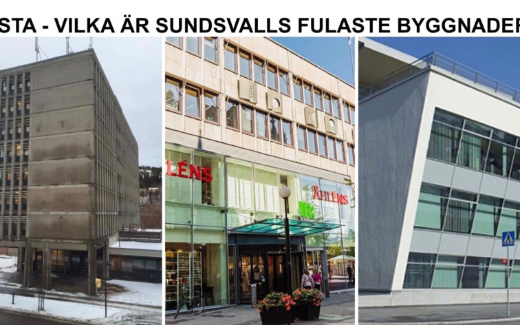 Lista - Sundsvalls fulaste byggnader.