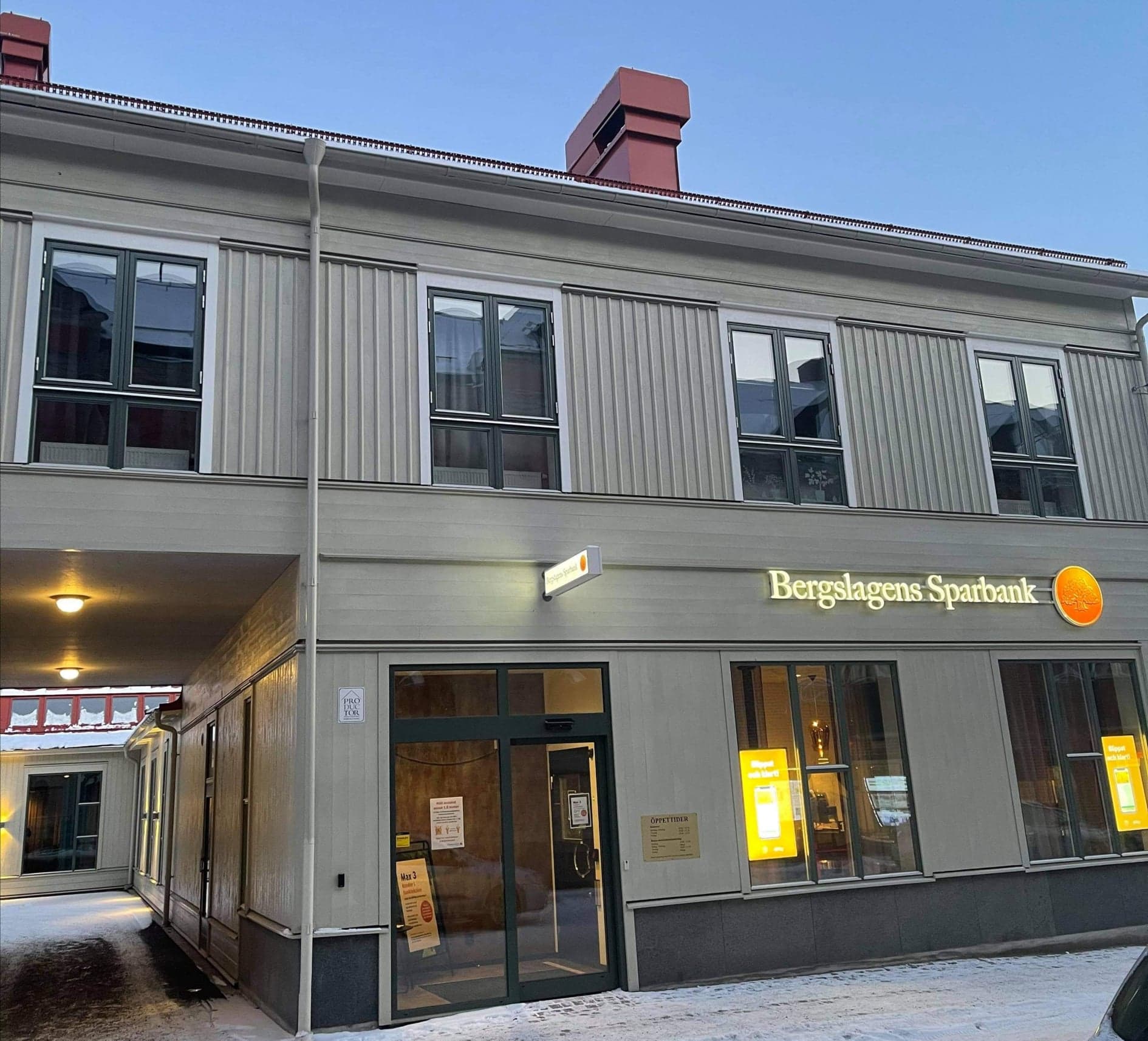 Är Bergslagens Sparbanks kontor i Nora Sveriges finaste nyproduktion 2020?