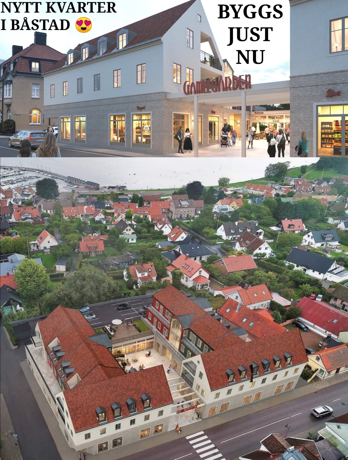 Projekt Gamlegården i Båstad.
