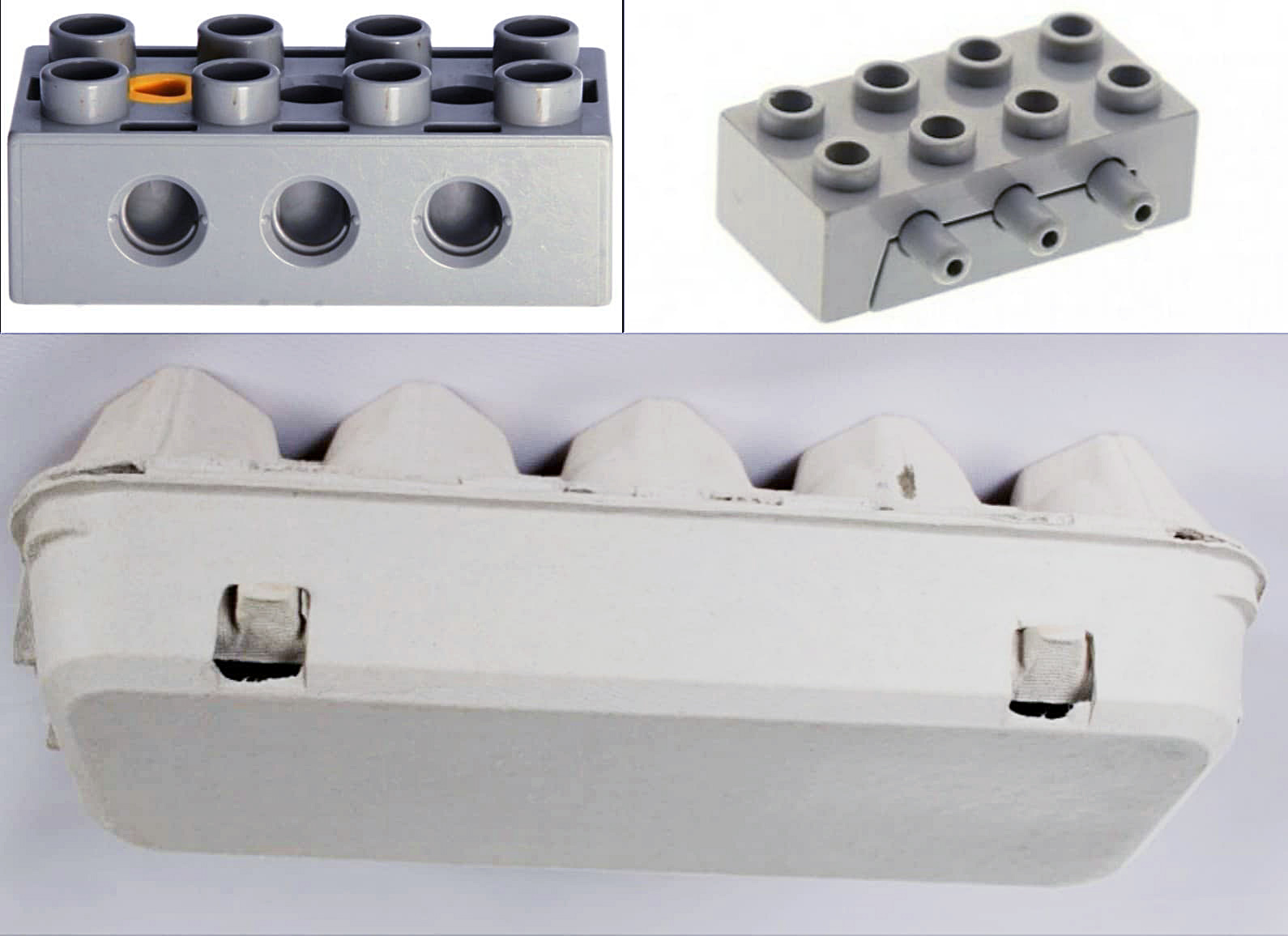 Är Wingårdhs betongbunker kanske helt enkelt en kopia av en grå Legobit eller en äggkartong?