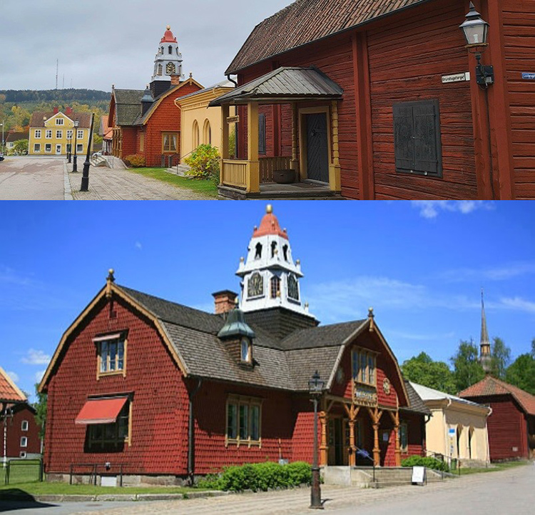 Är Gruvstugutorget i Kopparberg Sveriges vackraste torg?