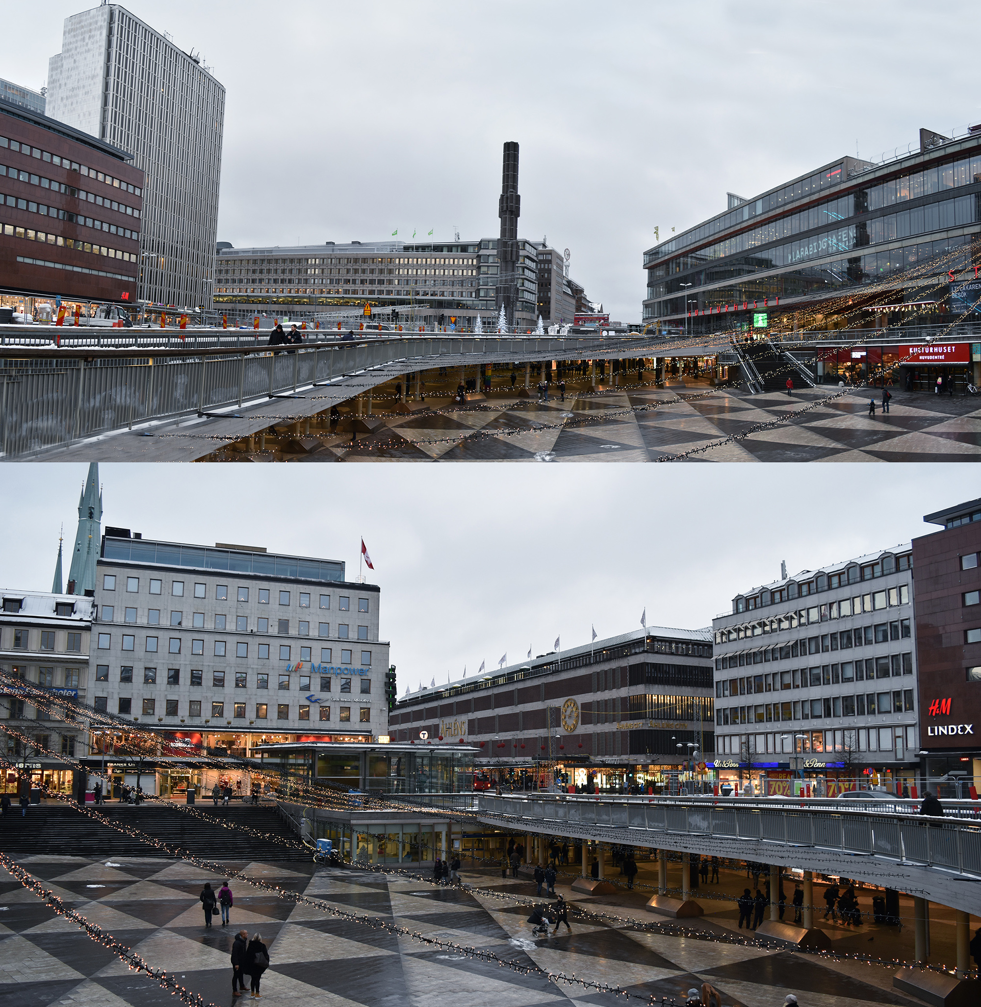 Sergels torg i Stockholm är Sveriges fulaste torg.