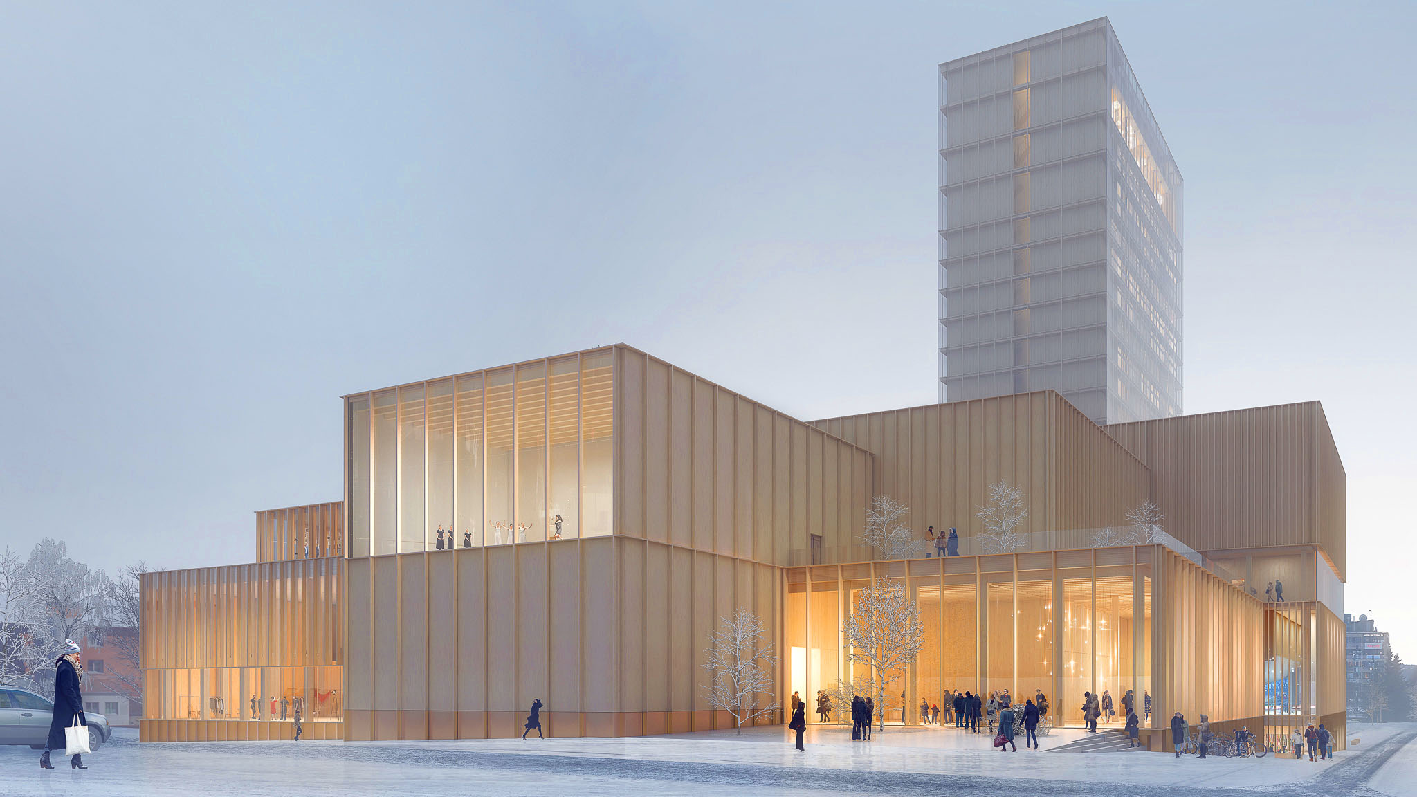 Är arkitektbyrån Whites visionsbild av Skellefteås kulturhus Sveriges lögnaktigaste?