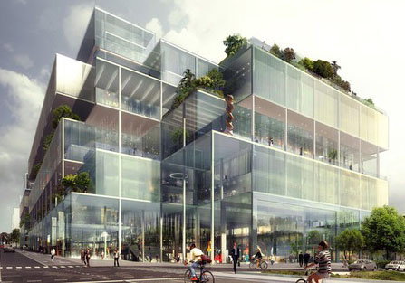 Är Erik Giudice Architects visionsbild av Platinan Sveriges lögnaktigaste?